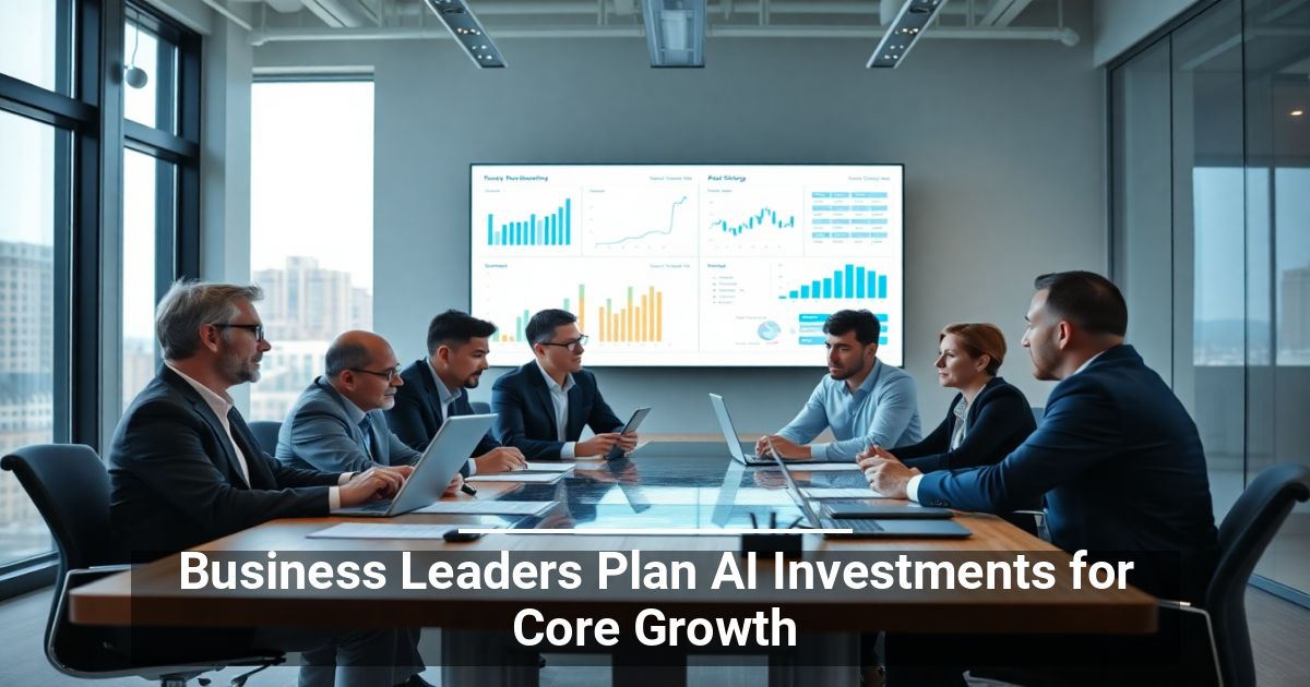 Business Leaders Plan AI Investments for Core Growth